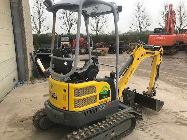 Wacker neuson - ez17 - mini-excavator - 2017 - afbeelding 8 van  9