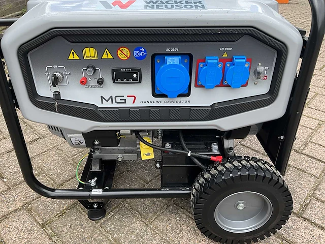 Wacker neuson mg7 stoomgenerator - afbeelding 5 van  8