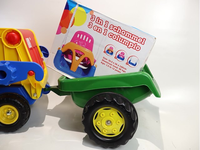 Wader vrachtwagen met aanhangwagen - afbeelding 4 van  5