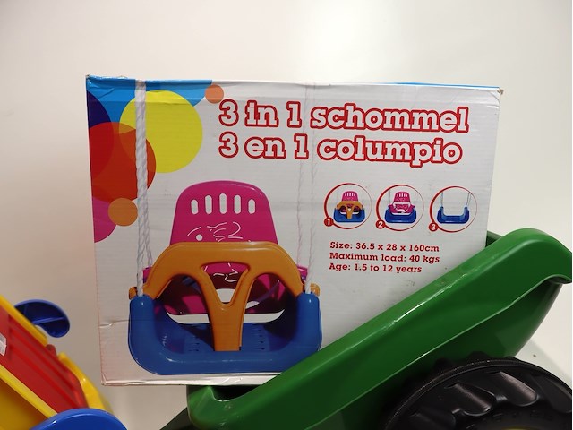 Wader vrachtwagen met aanhangwagen - afbeelding 5 van  5