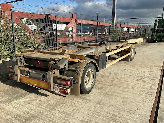 Waf jf9820 container aanhangwagen - afbeelding 4 van  10