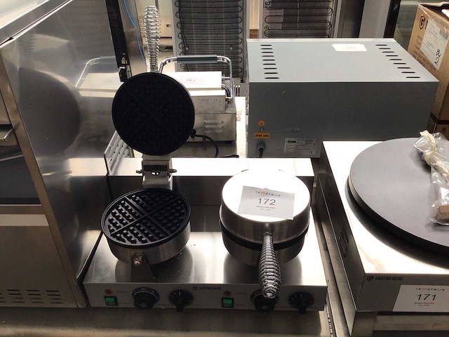 Waffel ijzer machine - afbeelding 1 van  6
