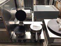 Waffel ijzer machine - afbeelding 1 van  6