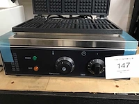 Waffelijser machine - afbeelding 3 van  7