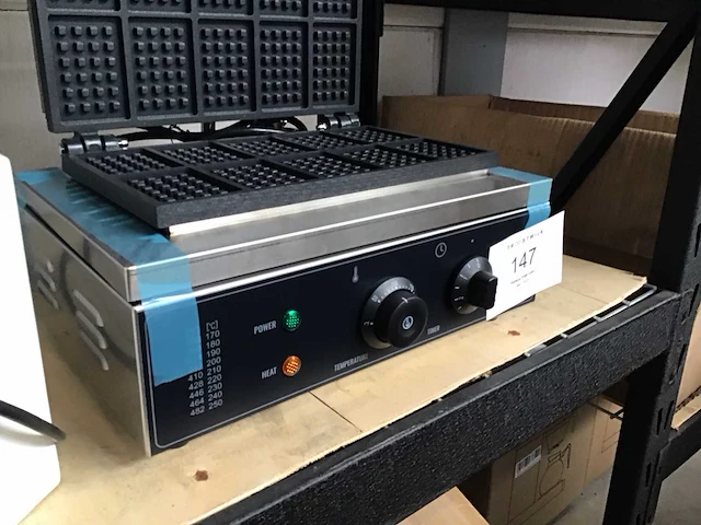 Waffelijser machine - afbeelding 4 van  7