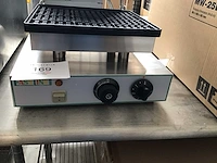 Waffelijzer machine - afbeelding 2 van  5