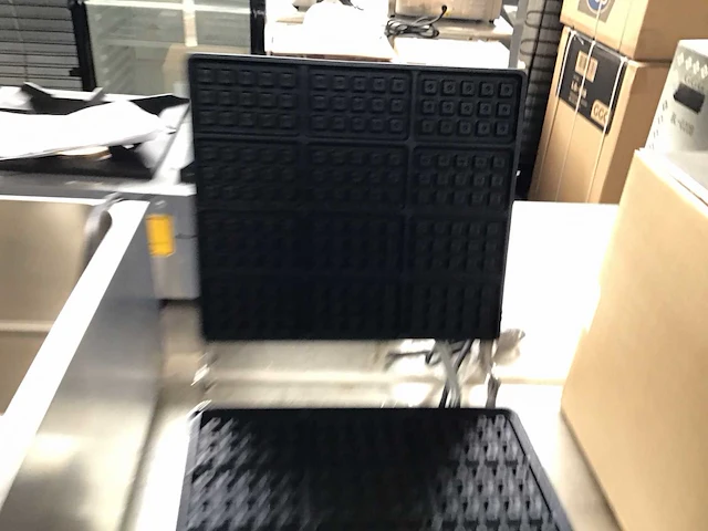 Waffelijzer machine - afbeelding 4 van  5