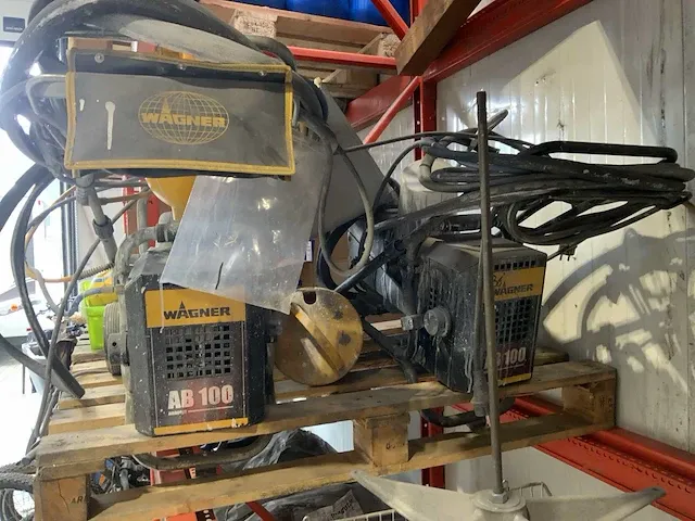 Wagner ab 100 verfspuitpomp (2x) - afbeelding 5 van  8