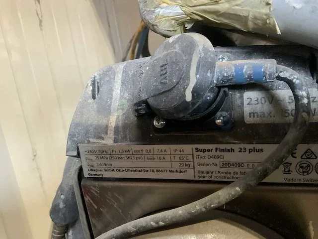 Wagner ab 100 verfspuitpomp (2x) - afbeelding 8 van  8