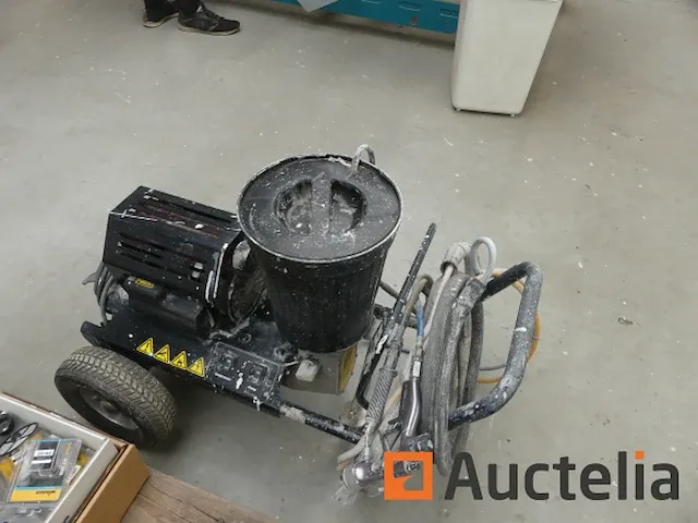 Wagner f230 roltafel verf spuitmachine - afbeelding 3 van  6