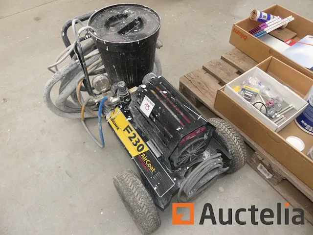 Wagner f230 roltafel verf spuitmachine - afbeelding 4 van  6