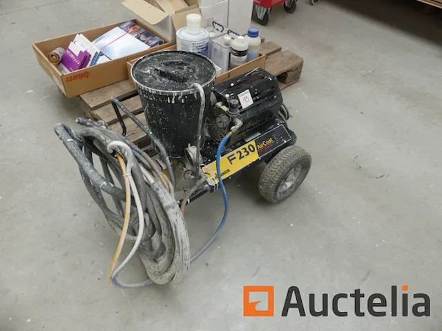 Wagner f230 roltafel verf spuitmachine - afbeelding 5 van  6