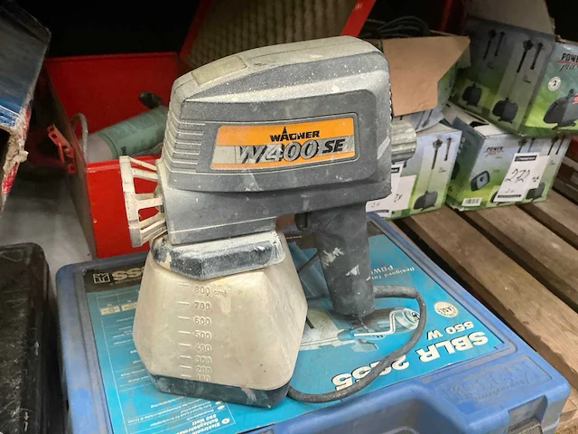Wagner w400se verfspuitmachine - afbeelding 2 van  3