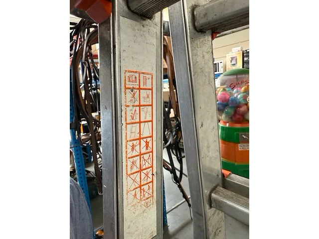 Wakü telescoopladder 4x5 - afbeelding 2 van  3