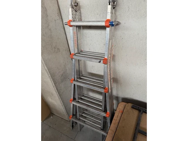 Wakü telescoopladder 4x5 - afbeelding 3 van  3
