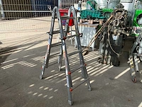 Wakü telescopische vouwladder - afbeelding 2 van  4