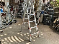 Wakü telescopische vouwladder - afbeelding 3 van  4