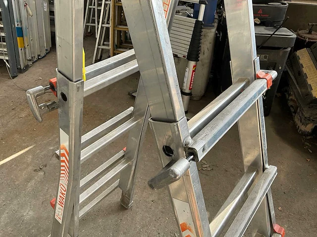 Wakü telescopische vouwladder - afbeelding 4 van  4