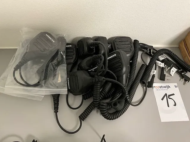 Walkie-talkie accessiores ( 10x ) - afbeelding 1 van  2