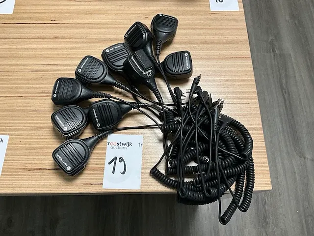Walkie-talkie accessoires ( 10x ) - afbeelding 1 van  3