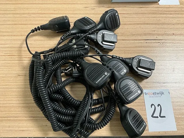 Walkie-talkie accessoires (10x) - afbeelding 1 van  2