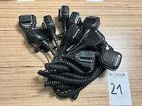 Walkie-talkies accessoires (10x) - afbeelding 1 van  2
