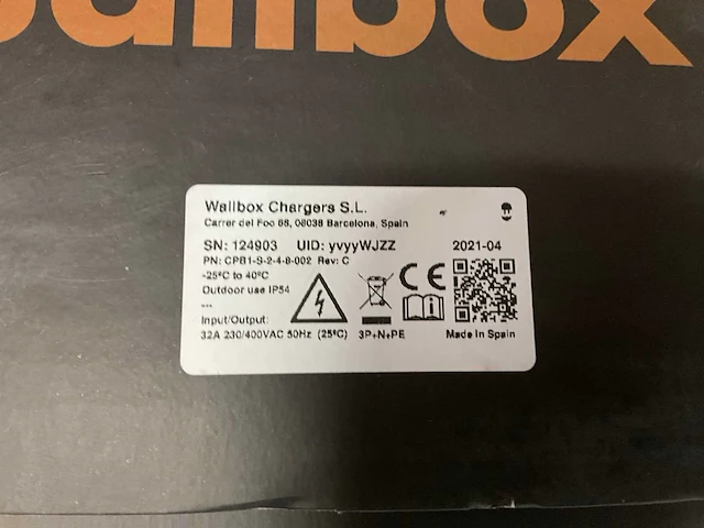 Wallbox chargers s.l. laadpaal - afbeelding 6 van  6