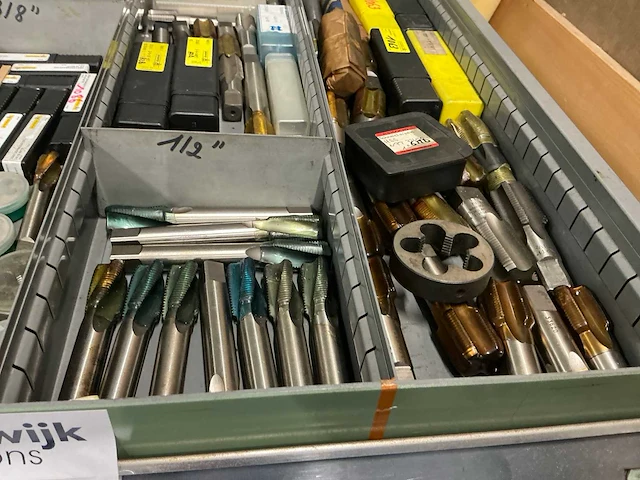 Walter en prototyp assortiment draadsnijtappen en kussens - afbeelding 2 van  8