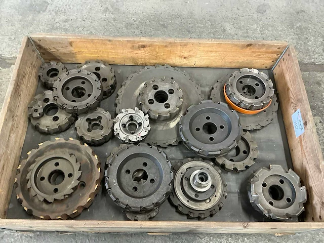 Walter en seco partij heavy duty wisselplaatfrezen (21x) - afbeelding 1 van  7
