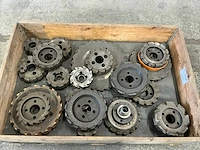 Walter en seco partij heavy duty wisselplaatfrezen (21x) - afbeelding 1 van  7