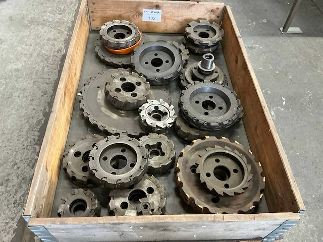 Walter en seco partij heavy duty wisselplaatfrezen (21x) - afbeelding 2 van  7
