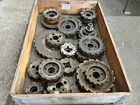 Walter en seco partij heavy duty wisselplaatfrezen (21x) - afbeelding 2 van  7