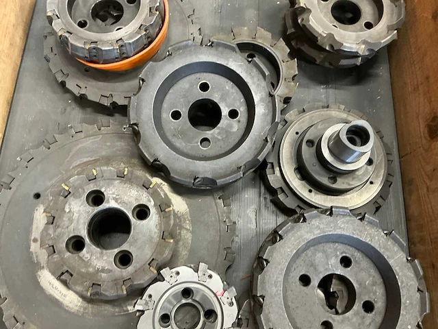 Walter en seco partij heavy duty wisselplaatfrezen (21x) - afbeelding 4 van  7