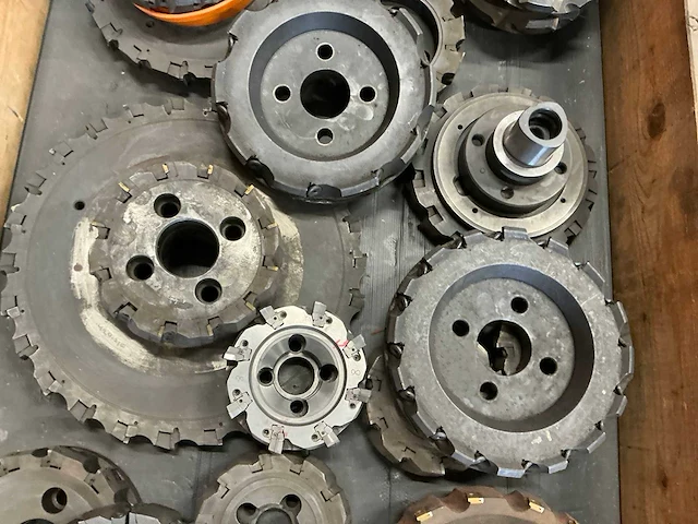Walter en seco partij heavy duty wisselplaatfrezen (21x) - afbeelding 5 van  7