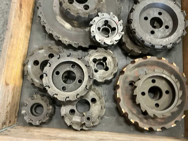 Walter en seco partij heavy duty wisselplaatfrezen (21x) - afbeelding 6 van  7