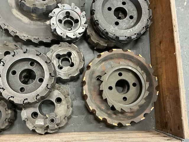 Walter en seco partij heavy duty wisselplaatfrezen (21x) - afbeelding 7 van  7