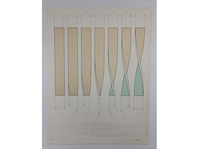 Walter leblanc - gesigneerd - afbeelding 1 van  2