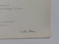 Walter leblanc - gesigneerd - afbeelding 2 van  2