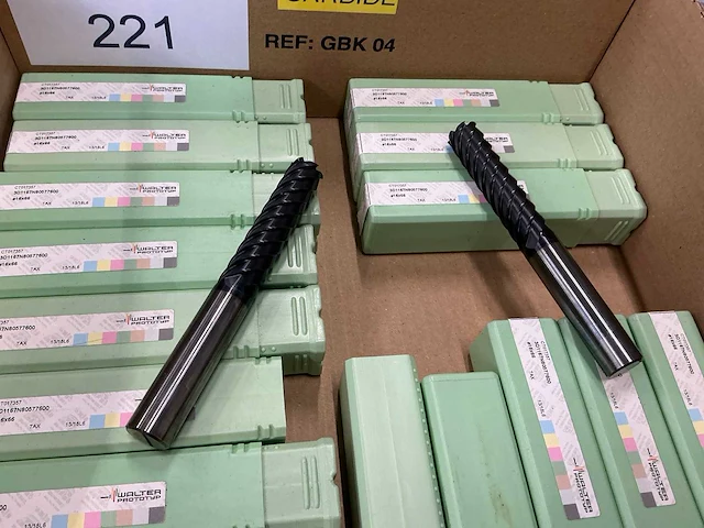 Walter volhardmetalen finisseerfrees (15x) - afbeelding 2 van  4