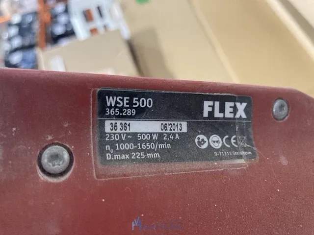 Wand- en plafondschuurmachine flex - afbeelding 4 van  5