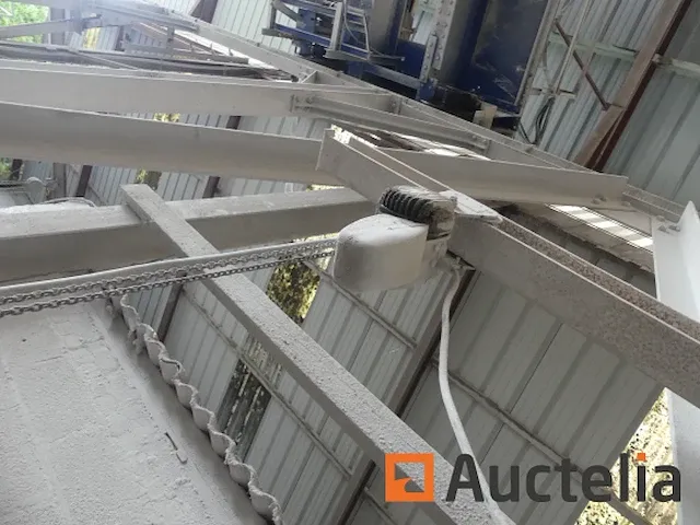 Wand hijsen zwenkraan 250 kg demag model onleesbaar - afbeelding 3 van  4