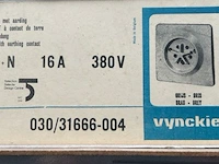 Wandcontactdoos vynckier - afbeelding 2 van  2