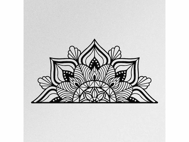 Wanddecoratie - metaal 160x81cm - afbeelding 3 van  5