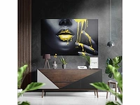 Wanddecoratie van geborsteld aluminium - afbeelding 1 van  3
