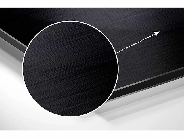 Wanddecoratie van geborsteld aluminium - afbeelding 3 van  3