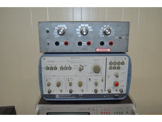 Wandel goltermann tr-940 transient recorder, elektronisch meettoestel of generator - afbeelding 1 van  5