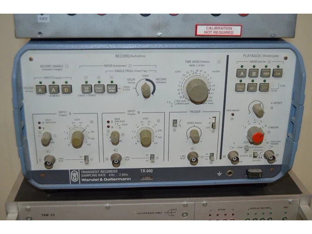 Wandel goltermann tr-940 transient recorder, elektronisch meettoestel of generator - afbeelding 4 van  5