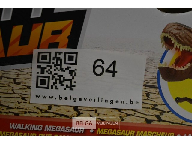 Wandelende dino - afbeelding 4 van  4