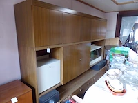 Wandkast in teak - afbeelding 1 van  2