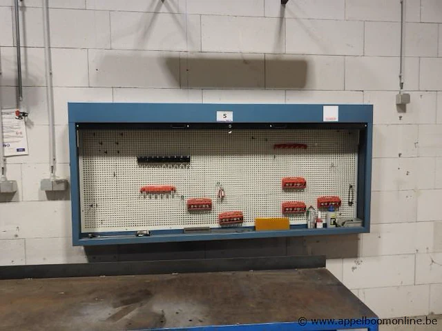 Wandkast voor handgereedschap - afbeelding 1 van  2